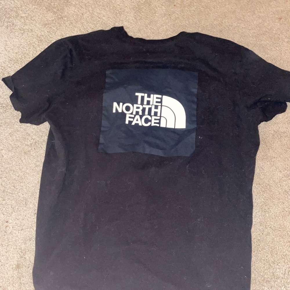 North face black tshirt. Size large